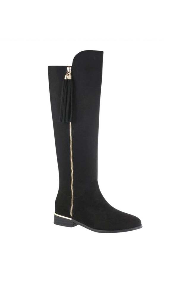 Women's GC Shoes Theresa Knee High Boot Black Size 8.5 Medium